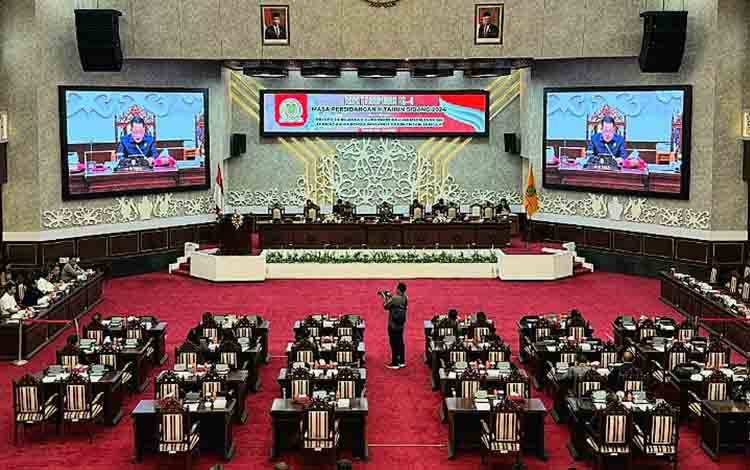 DPRD Kalteng Gelar Rapat Paripurna ke 4, Ini Agendanya