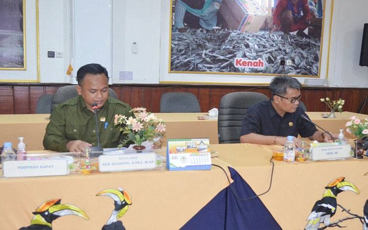 DPRD Barito Timur Rapat Internal Rencana Kerja Sama Eksekutif dengan PT Indonesia Terminal Cargo
