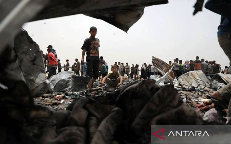 Agresi Israel Paksa 1 Juta Lebih Warga Palestina Mengungsi dari Rafah