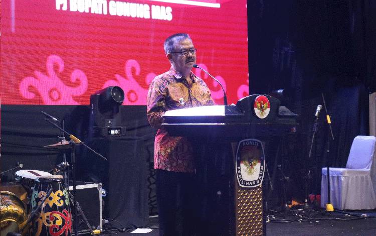 Pj Bupati Gunung Mas Ajak Semua Pihak Bersinergi Sukseskan Pilkada