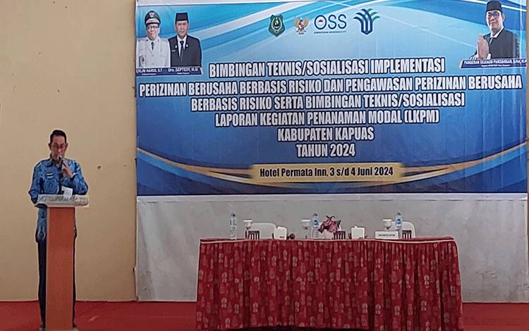 Kepala DPMPTSP Kapuas Imbau Pelaku Usaha Urus NIB