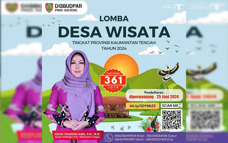 Pendaftaran Lomba Desa Wisata Diperpanjang hingga 25 Juni 2024