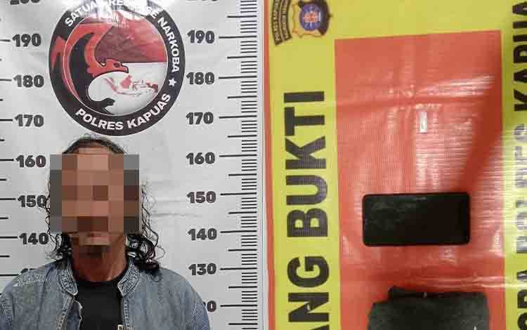 Seorang Pria Bawa Sabu Ditangkap Satresnarkoba Polres Kapuas