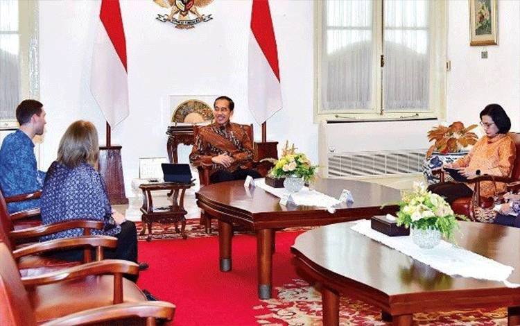 Presiden Terima Menteri Iklim dan Lingkungan Hidup Norwegia Bahas Sawit