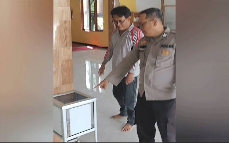 Polsek Bukit Batu Selidiki Kasus Pencurian Kotak Amal di Masjid Al Hikmah