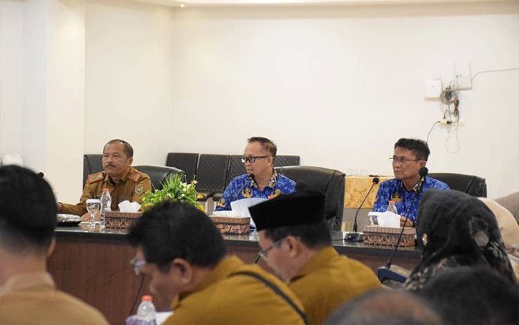 Inspektorat Kalteng Entry Meeting Pengawasan Penyelenggaraan Pemkab Kapuas