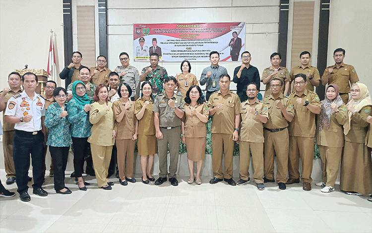 Badan Kesbangpol Barito Timur Sosialisasi Teknik Mediasi dalam Penanganan Konflik Sosial