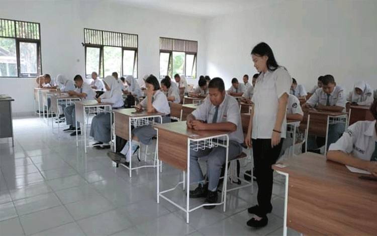 Penilaian Sumatif Akhir Jenjang Berbasis Android SMAN 5 Palangka Raya Mengalir Lancar