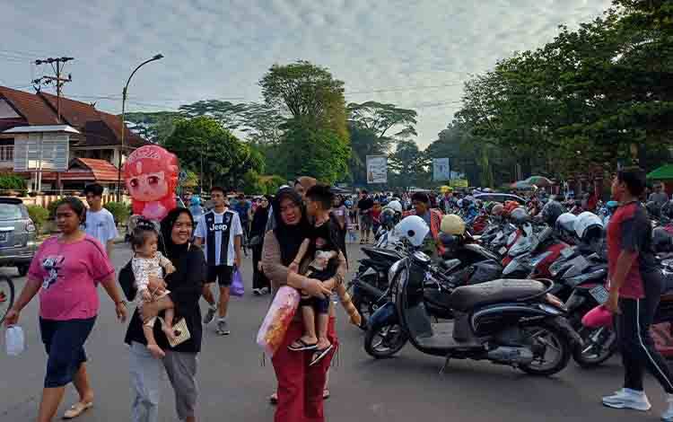 Dishub Kotim Respon Permintaan Masyarakat Aktifkan Kembali CFD di Taman Kota Sampit