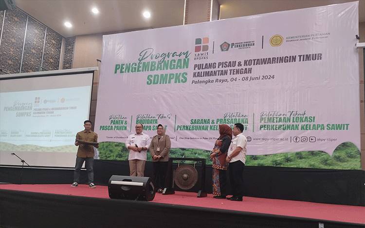 Ini Tujuan Pelatihan dari BPDPKS dan Ditjen Perkebunan untuk Petani Sawit Pulpis dan Kotim