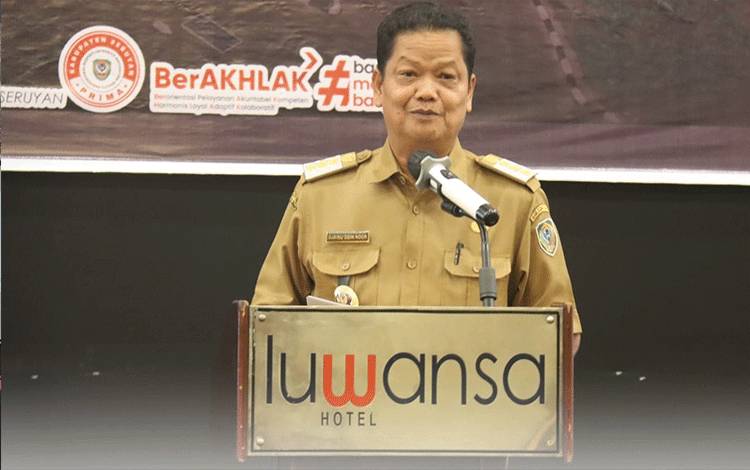 Pj Bupati Seruyan Dorong ASN Tingkatkan Kinerja dan Fleksibilitas