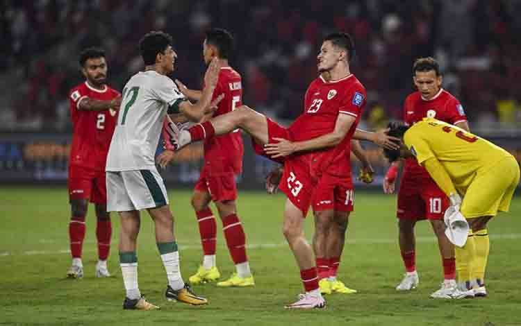 Klasemen grup F : Indonesia Tertahan di Peringkat Kedua, Irak Lolos