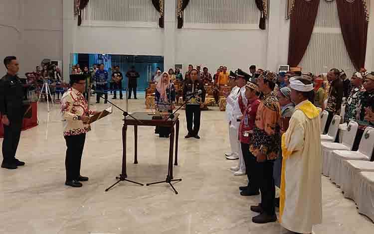 Pj Bupati Kapuas Resmi Lantik 119 Pejabat