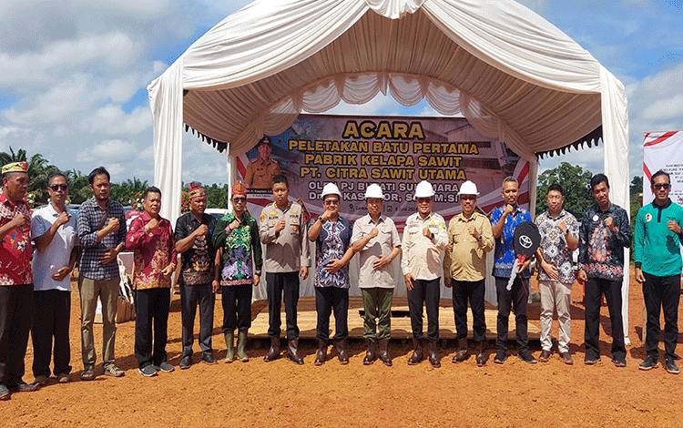 Pembangunan PKS Mini di Laman Baru Diharapkan Mampu Tampung Hasil Produksi Sawit Masyarakat