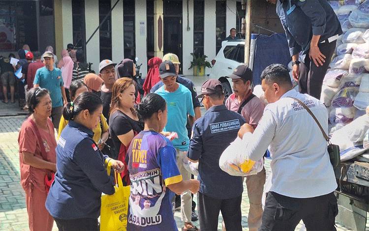 Operasi Pasar di Palangka Raya Tetap Digelar hingga Akhir Tahun