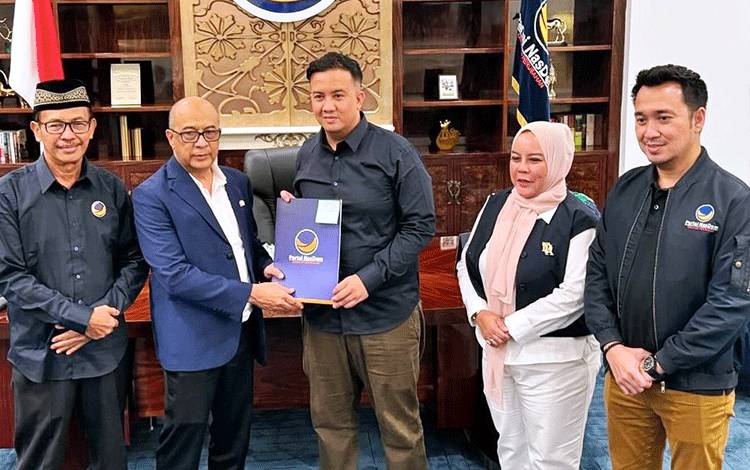 Rizky Kantongi Rekom Partai NasDem di Pilkada Lamandau