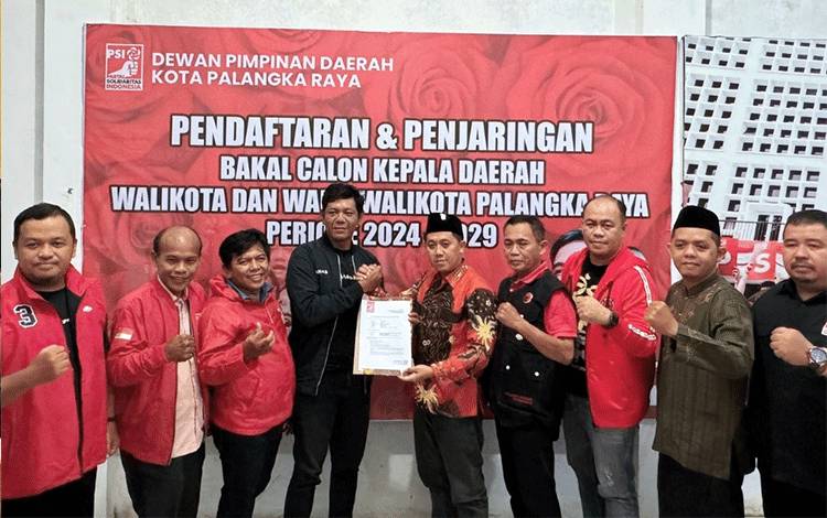 Sigit Wido Siap Gandeng PSI Pilkada Palangka Raya