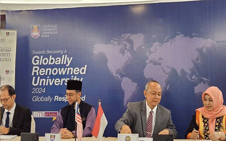 Ini Isi Memorandum Perjanjian Fakultas Kehutanan USU dengan Faculti Sains Gunaan di UiTM