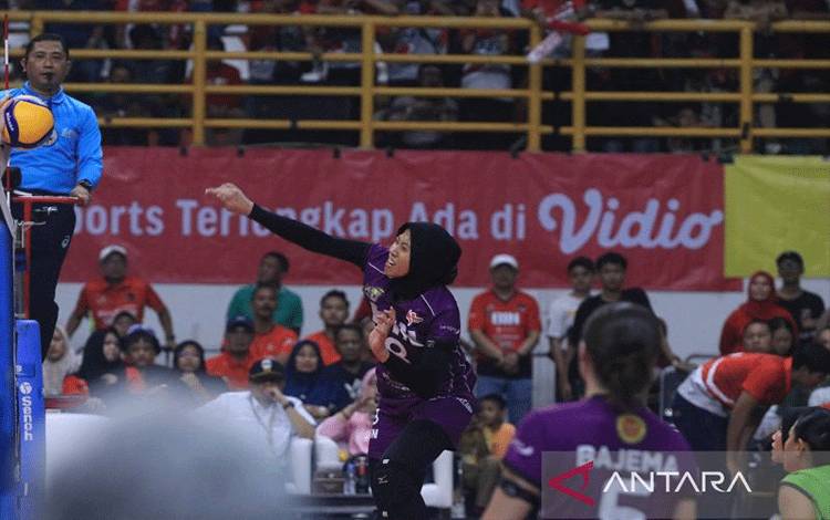 Jakarta BIN Bungkam JPE Tiga Set Langsung untuk Jaga Asa ke Final Four
