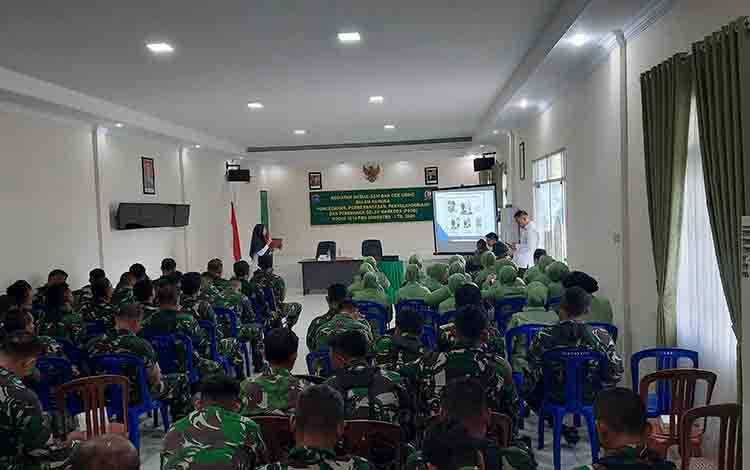 Cegah Penggunaan Narkoba, Kodim Pangkalan Bun Gelar Sosialisasi P4GN