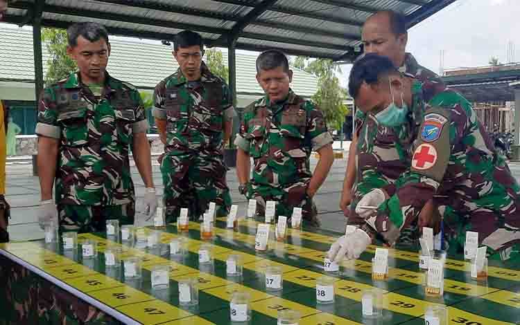 Anggota Kodim 1014 Pangkalan Bun di Tes Urine, Begini Hasilnya