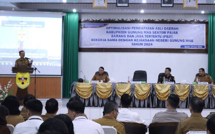 Pemkab Gunung Mas Jalin Kerja Sama dengan Kejaksaan Negeri Soal Pajak