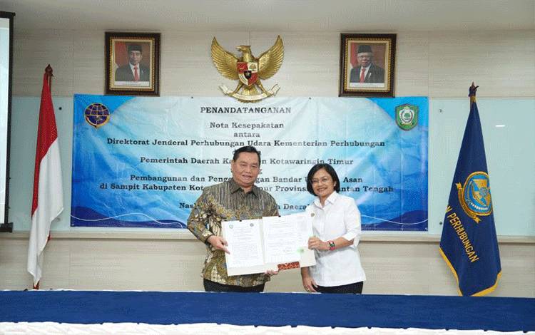 Kemenhub: Hibah Tanah untuk Bandara H Asan Sampit Bentuk Sinergi Pusat-Daerah