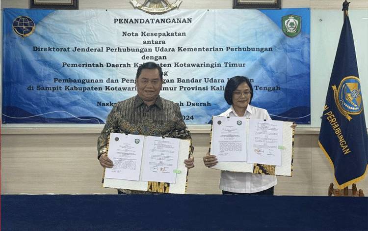 Pemkab Kotim-Kemenhub Kolaborasi Kembangkan Bandara H Asan Sampit