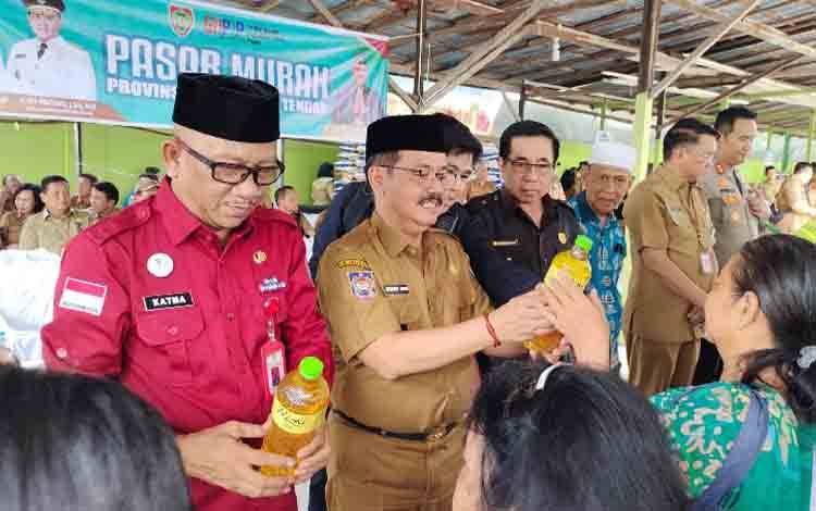 Kabupaten Gunung Mas Kebagian 5000 Paket Sembako Murah dari Pemprov Kalteng