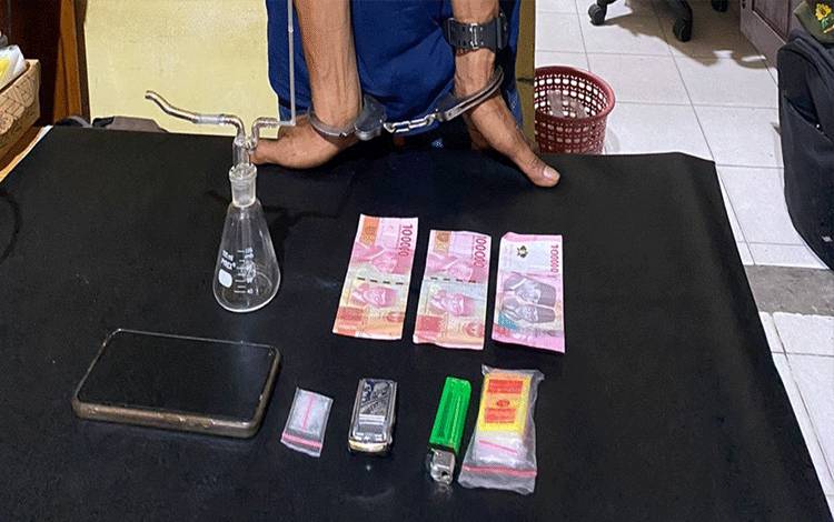 Warga Hampalit Ditangkap Polres Katingan Karena Sabu