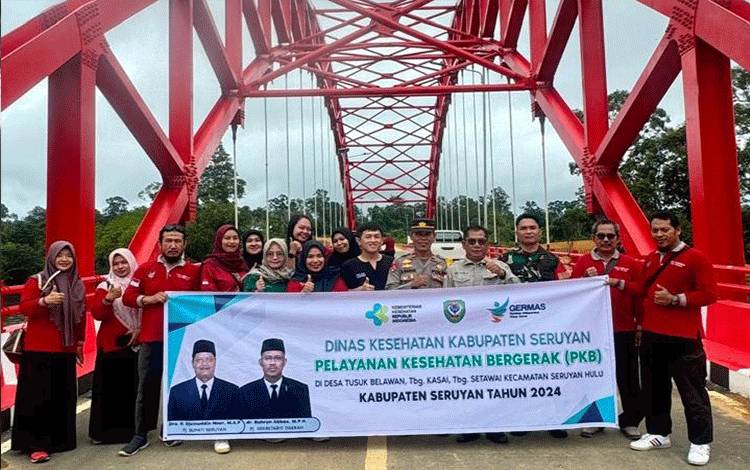 Dinkes Seruyan Lakukan Pelayanan Kesehatan Bergerak di Desa Terpencil
