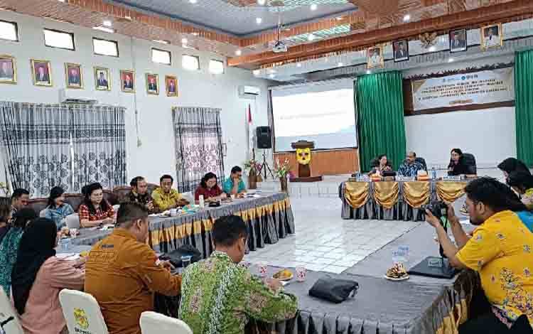 Pemkab Gunung Mas Sambut Baik Kegiatan FGD dalam Rangka Kajian Terkait Stunting