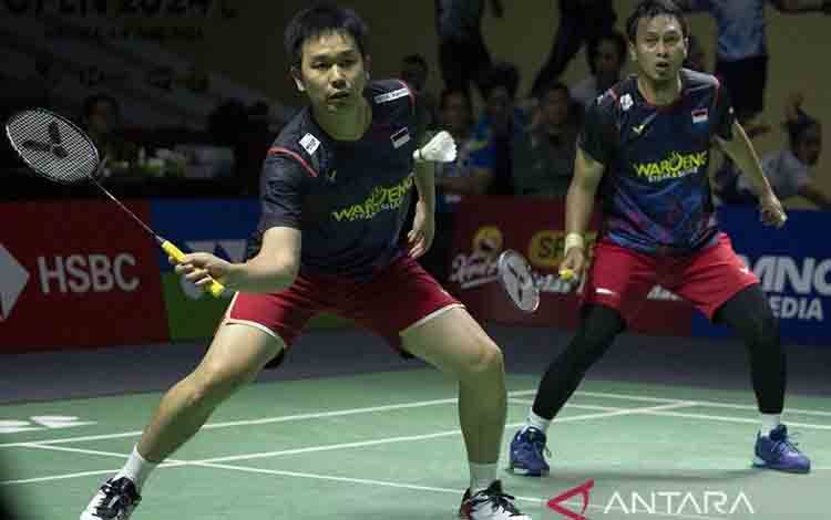 Hendra/Ahsan Keluar sebagai Runner-up Australian Open 2024