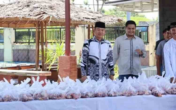 Idula Adha 1445 H, Polres Kapuas Lakukan Pemotongan Hewan Kurban