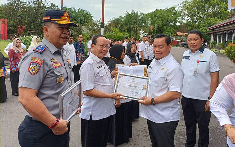57 ASN Pemkab Kotim Purna Tugas termasuk Kadishub Suparmadi