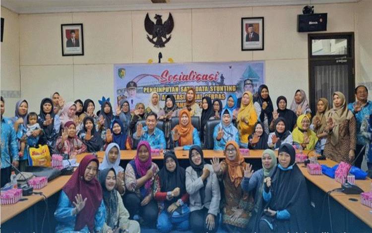 Pemko Palangka Raya Gunakan Aplikasi Sehat Cerdas untuk Input Data Stunting