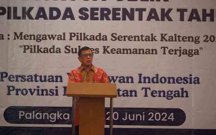 PWI Laksanakan Diskusi Publik Pilkada