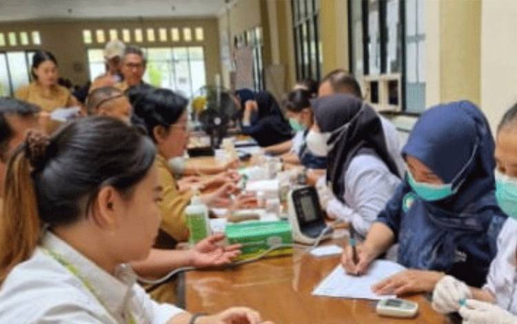 Dinkes Kapuas Gencar Sambangi OPD Jalankan Program Germas Dukung Pencegahan PTM