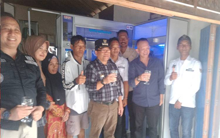 Camat Tamban Catur: Ketersediaan Air Bersih di Desa Terus Jadi Perhatian Dukung Cegah Stunting