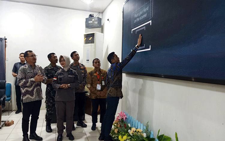 Pj Bupati Barito Utara Launching Aplikasi SI BAGA