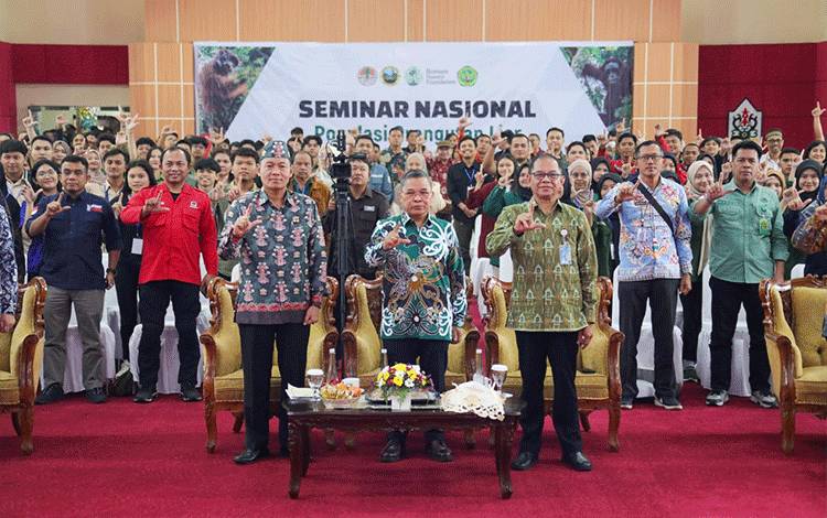 Orang Utan Bawa Potensi Ekowisata Taman Nasional Sebangau