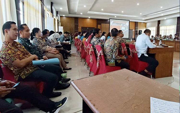 Pemkab Barito Timur Rapat Evaluasi Realisasi APBD Semester I 2024