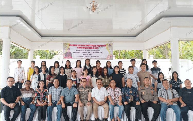 Pj Bupati Berharap Kontingen Gunung Mas Raih Banyak Medali di Pesparawi Kalteng 2024