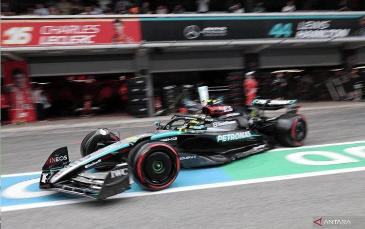 Lewis Hamilton Bersyukur Dapatkan P3 di Kualifikasi GP Spanyol