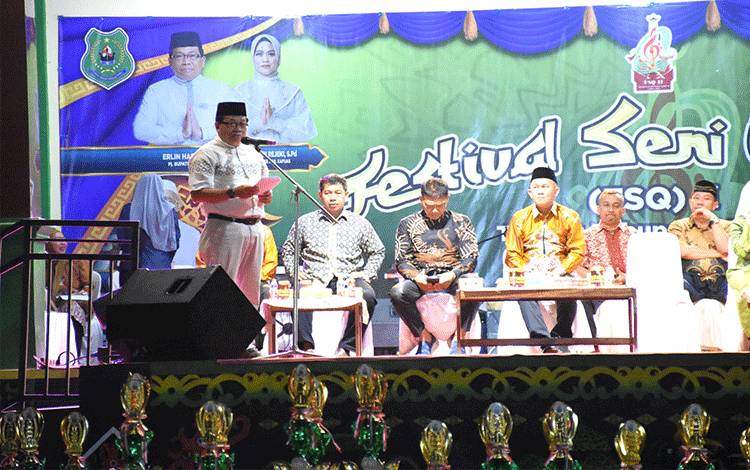 Pj Bupati Kapuas Resmi Tutup Festival Seni Qasidah