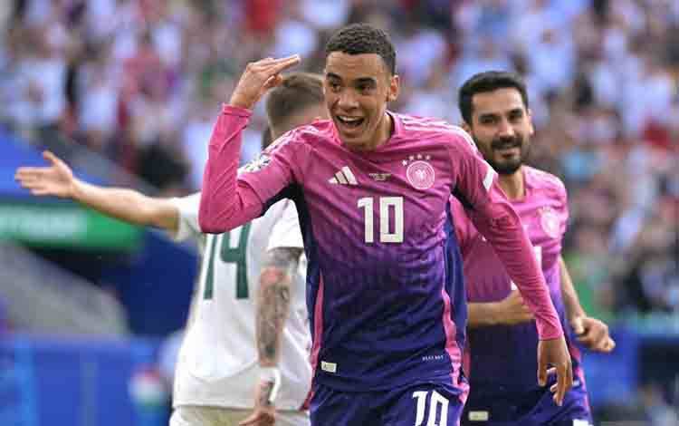 Musiala, Schranz dan Mikautadze Top Skor Sementara Piala Eropa 2024
