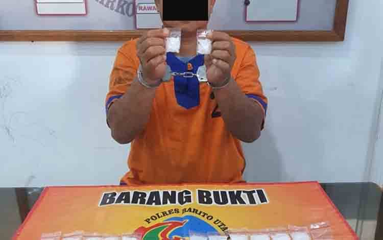 Miliki 14 Paket Sabu Siap Edar, HR Ditangkap Polisi