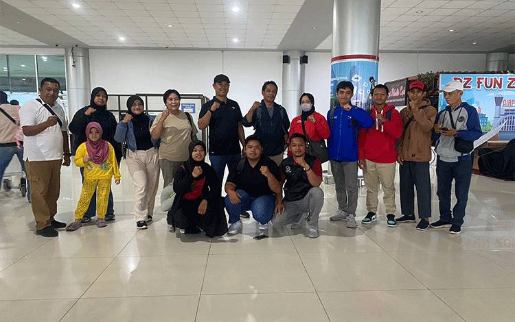 Perpani Kalteng Kirimkan 10 Atlet Ikuti Tryout PON 2024