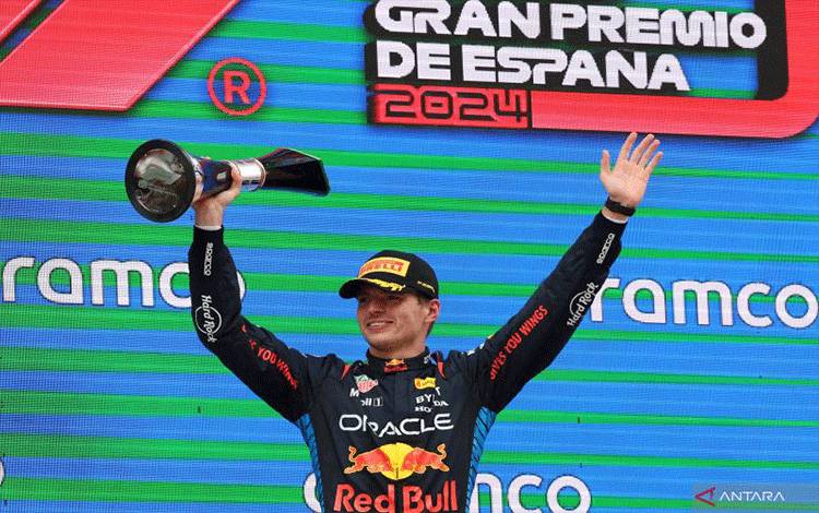 Verstappen Garis Bawahi Kemenangannya di Spanyol Berkat Start Bagus