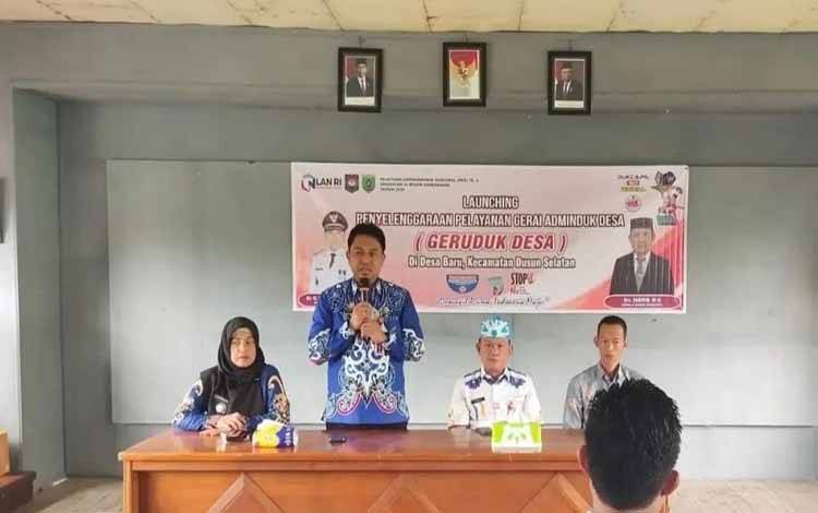 Pelayanan Gerai Adminduk Desa Dekatkan Pelayanan Bagi Masyarakat Barito Selatan